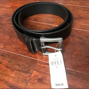 Men’s Banana Republic Black Leather Belt 36”